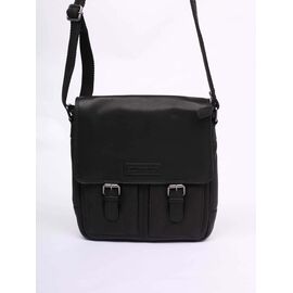 Купить - Кожаная сумка HILL BURRY Мужская Сумка HILL BURRY 3076_black Кожаная Черный, фото , характеристики, отзывы