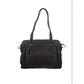 Купить Кожаная сумка HILL BURRY Сумка на каждый день HILL BURRY 3197_black Кожаная Черный, фото , характеристики, отзывы