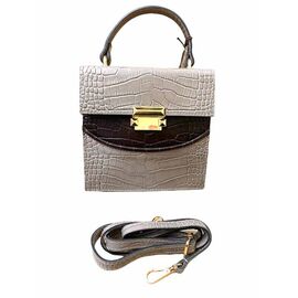 Придбати Кожаная сумка Italian Bags Клатч Italian Bags 540076_taupe_brown Кожаный Коричневый, image , характеристики, відгуки