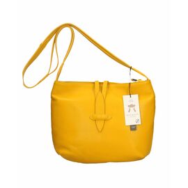 Купить - Кожаная сумка Italian Bags Сумка На Каждый День Italian Bags 695958_yellow Кожаная Желтый, фото , характеристики, отзывы