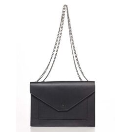Купить - Итальянский женский кожаный клатч 8415_black кожаный Черный, фото , характеристики, отзывы