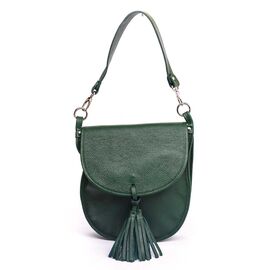 Купить - Кожаная сумка Italian Bags Сумка На Каждый День Italian Bags 8871_green Кожаная Зеленый, фото , характеристики, отзывы