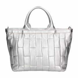 Придбати Кожаная сумка Italian Bags Деловая Сумка Italian Bags san0084_silver Кожаная Серебро, image , характеристики, відгуки