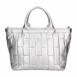 Купити Кожаная сумка Italian Bags Деловая Сумка Italian Bags san0084_silver Кожаная Серебро, image , характеристики, відгуки