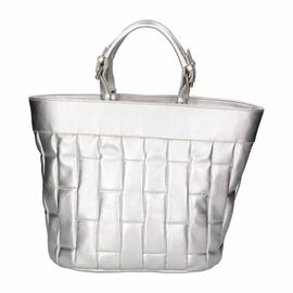 Купить - Кожаная сумка Italian Bags Деловая Сумка Italian Bags sef0054_silver Кожаная Серебро, фото , характеристики, отзывы