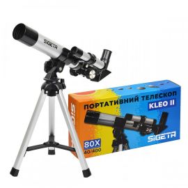 Придбати Телескоп SIGETA Kleo II 40/400 AZ, image , характеристики, відгуки