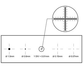 Придбати - Калібрувальна лінійка SIGETA X &amp; Y 1мм / 100 Div.x0.01мм, image , характеристики, відгуки
