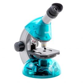 Придбати Мікроскоп SIGETA MIXI 40x-640x BLUE (з адаптером для смартфона), image , характеристики, відгуки