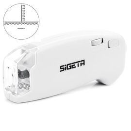 Придбати - Мікроскоп SIGETA MicroGlass 150x R / T (зі шкалою), image , характеристики, відгуки