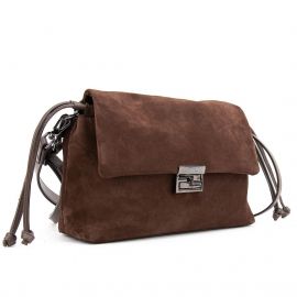 Купить Мягкое замшевое женское кроссбоди с затяжками Tavinchi CH-8585DB-Y, фото , характеристики, отзывы