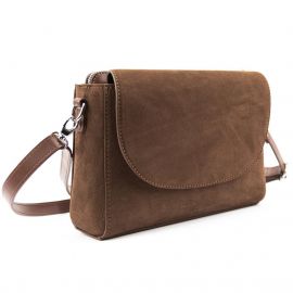 Придбати Женская компактная замшевая сумочка Firenze Italy F-IT-9804DB-Y, image , характеристики, відгуки