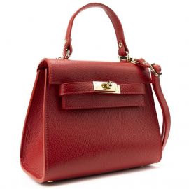 Придбати Небольшая классическая кожаная сумочка Firenze Italy F-IT-9866R, image , характеристики, відгуки