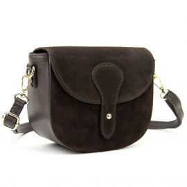 Купить Маленькое кроссбоди с круглым клапаном на застежке Firenze Italy F-IT-9876DB, фото , характеристики, отзывы