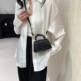 Придбати Мини-сумочка через плече из эко-кожи Lilly P2-8575-1A, image , характеристики, відгуки