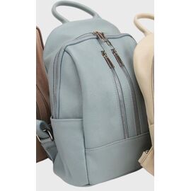 Придбати Женский кожаный рюкзак голубого цвета Firenze Italy F-IT-5553BL, image , характеристики, відгуки