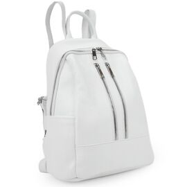 Придбати Женский кожаный рюкзак белого цвета Firenze Italy F-IT-5553W, image , характеристики, відгуки