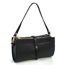 Купить Женская средняя черная кожаная сумка через плечо Grays F-FL-BB-7090A, фото , характеристики, отзывы