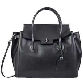 Купить Женская кожаная черная сумка тоут Firenze Italy F-IT-1033A, фото , характеристики, отзывы