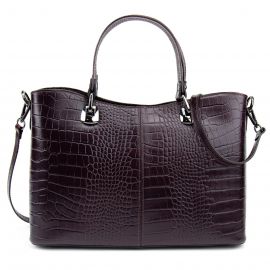 Купить Бордовая кожаная женская сумка средних размеров Firenze Italy F-IT-5454BO-CR, фото , характеристики, отзывы