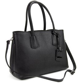 Придбати Классическая женская кожаная черная сумка Firenze Italy F-IT-7601A, image , характеристики, відгуки