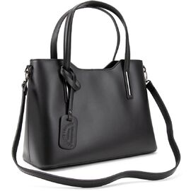 Придбати Удобная классическая женская кожаная сумка Firenze Italy F-IT-7608-2A, image , характеристики, відгуки