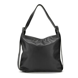 Придбати Кожаная черная сумка шоппер Firenze Italy F-IT-7620A, image , характеристики, відгуки