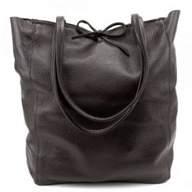 Купить Женская кожаная сумка шоппер шоколадного цвета Firenze Italy F-IT-7622DBM, фото , характеристики, отзывы