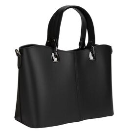 Придбати Черная кожаная женская сумка средних размеров Firenze Italy F-IT-7627A, image , характеристики, відгуки