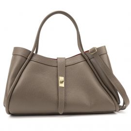 Придбати Кожаная большая сумка цвета тауп Firenze Italy F-IT-7641T, image , характеристики, відгуки