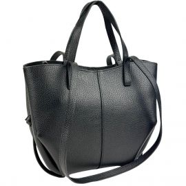 Купить Черная кожаная женская сумка средних размеров Firenze Italy F-IT-7666A, фото , характеристики, отзывы