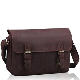 Купить Мессенджер кожаный мужской Tiding Bag 6002B-1, фото , характеристики, отзывы