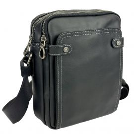 Придбати Сумка через плечо мужская кожаная Tiding Bag 8911A, image , характеристики, відгуки