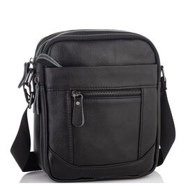 Придбати - Мужская кожаная сумка через плечо маленькая Tiding Bag A25-223A, image , характеристики, відгуки