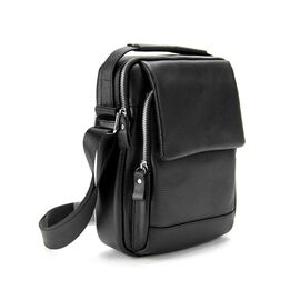 Придбати Мессенджер кожаный с ручкой Tiding Bag A25F-FL-9747A, image , характеристики, відгуки