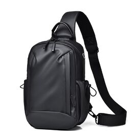 Купить - Текстильная сумка слинг черного цвета Confident ATN02-S039A, фото , характеристики, отзывы