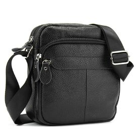Купить - Кожаный небольшой мессенджер Tiding Bag M56-0082A, фото , характеристики, отзывы