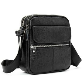 Купить - Кожаный мужской мессенджер на два отделения Tiding Bag M56-1189A, фото , характеристики, отзывы