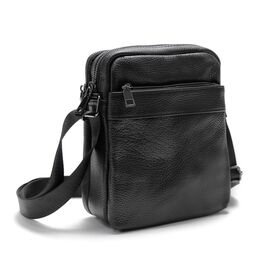 Купить - Кожаный мужской мессенджер на два отделения Tiding Bag M56-2001A, фото , характеристики, отзывы