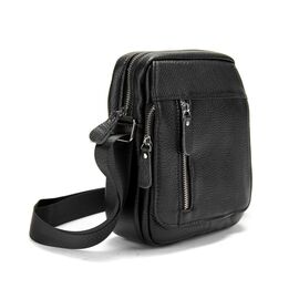 Придбати Мужская кожаная сумка через плечо Tiding Bag M56-2051A, image , характеристики, відгуки