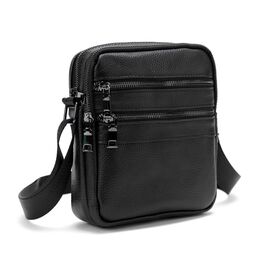 Придбати Мужская кожаная сумка через плечо Tiding Bag M56-3646A, image , характеристики, відгуки