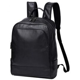 Придбати Рюкзак мужской кожаный черный Tiding Bag A25F-11685A, image , характеристики, відгуки