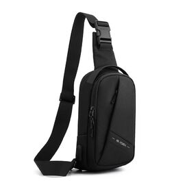Купить Текстильная сумка-слинг черного цвета Confident AT08-2113A, фото , характеристики, отзывы