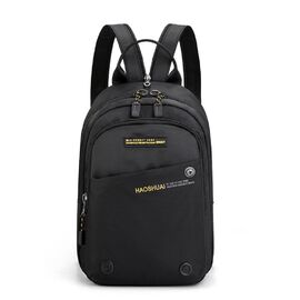 Придбати Вместительный текстильный черный рюкзак Confident AT08-6800A, image , характеристики, відгуки