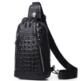 Придбати Стильная кожаная сумка-слинг Tiding Bag FL-A25F-5010A, image , характеристики, відгуки