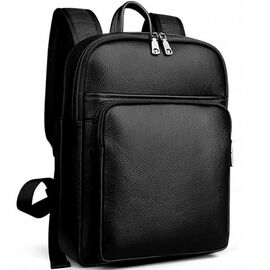 Купить Мужской кожаный рюкзак черного цвета Tiding Bag N2-191116-3A, фото , характеристики, отзывы