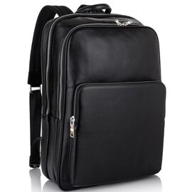 Придбати Чоловік шкіряний рюкзак для ноутбука на два відділи Tiding Bag NM11-184A, image , характеристики, відгуки