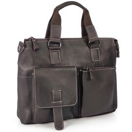 Придбати Повседневная мужская сумка из кожи для документов Tiding Bag 7264C, image , характеристики, відгуки