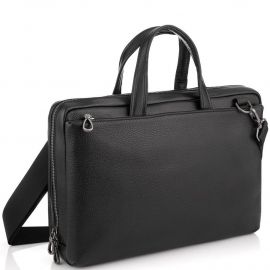 Купить Сумка для ноутбука черная кожаная Tiding Bag NM29-88212-3A, фото , характеристики, отзывы