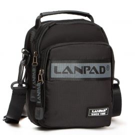 Купить Тканевая мужская сумка Lanpad, черный, фото , характеристики, отзывы