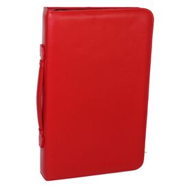 Купить - Женская большая папка-портфель из эко кожи Portfolio Port1010 красная, фото , характеристики, отзывы